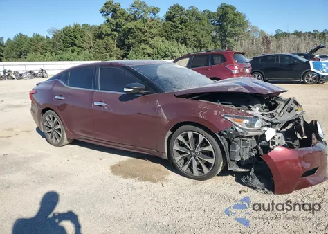 2016 Nissan Maxima 3.5S из США, поврежденный, VIN 1N4AA6AP5GC403146